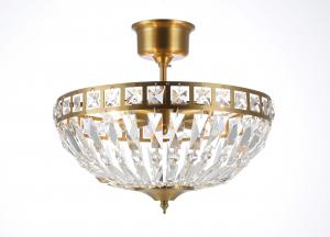 FLORES D36 Stor Borstad-mässing