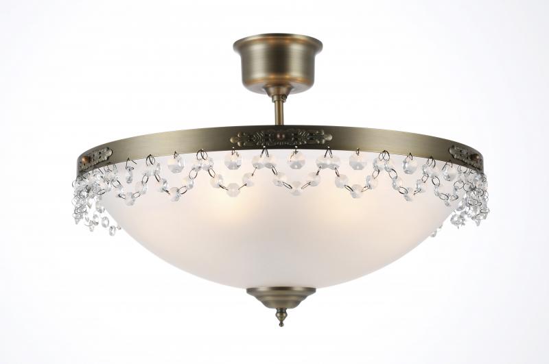 FANNY D46 Stor Antikmässing