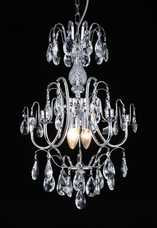 CHARLOTTE 5-arm Liten Krom