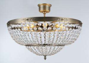 VICTORIA D56 Stor Antikmässing