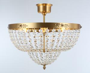 VICTORIA D47 Liten Borstad-mässing