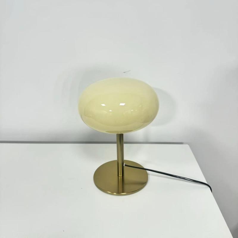 Bordslampa Beige/Antik