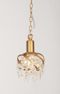 ISABELLE D11 Fönsterlampa Borstad-mässing