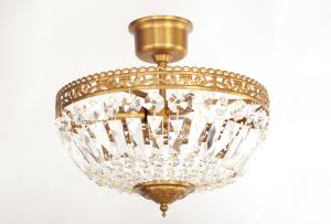 CLASSIC D35 Liten Borstad-mässing