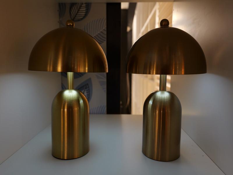 Bordslampa Antik Uppladdningsbar