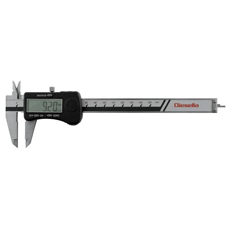 Digitalt Skjutmått 0-150 mm x 0,01 mm skänkel längd 40 mm