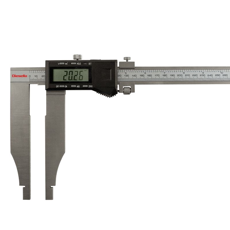 Digitalt Skjutmått 0-500 mm x 0,01mm Käft längd 150 mm
