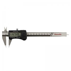 Digitalt Skjutmått 0-150 mm m. spetsiga käftar
