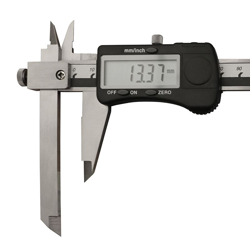 Digitalt Skjutmått 0-200 mm m ställbar mätskänkel