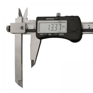 Digitalt Skjutmått 0-200 mm m ställbar mätskänkel