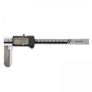 Digitalt skjutmått 18-200 mm med smalar skänklar
