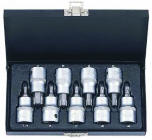 Hylsbitssats 1/2" Torx