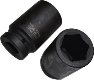 Krafthylsa 1" lång sexkant