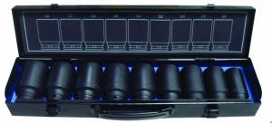 Krafthylssats 1/2 lång 12 kant