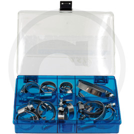 Sortiment slangklämmor V2A