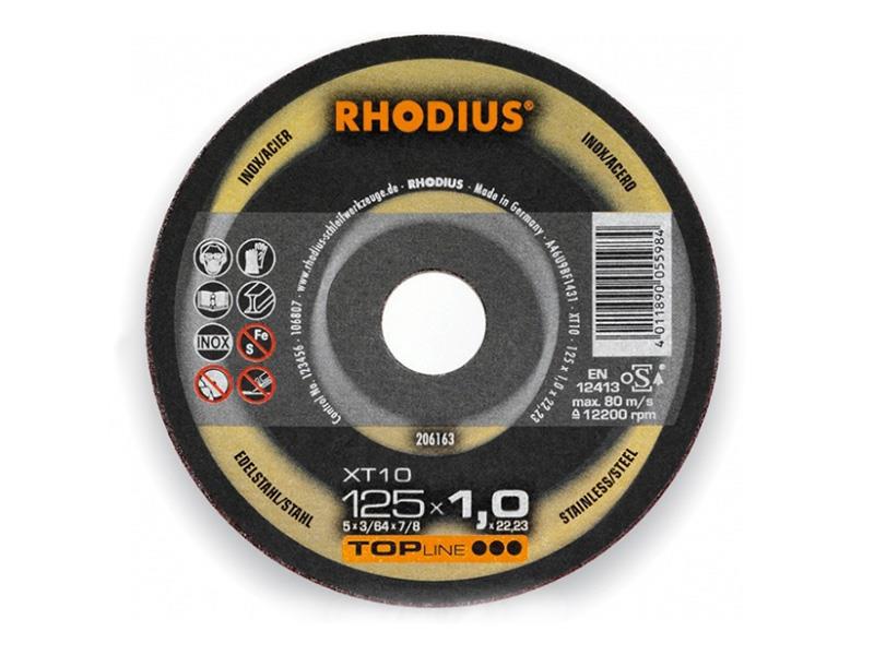 Rhodius kapskiva 75x1,0x6 50/förp