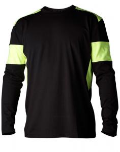 T-shirt 212 långärmad svart/gul