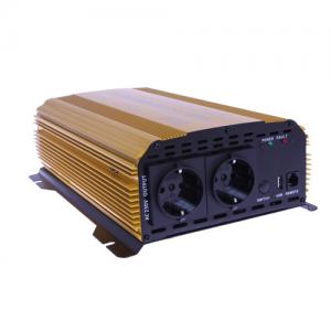 Inverter 12 V / 1000 W med USB-uttag 5 V/2.1 A