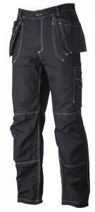 Hantverksbyxa svart bomull