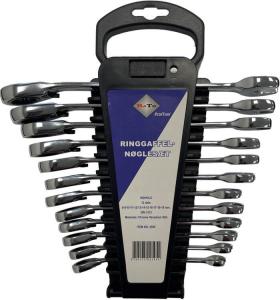 Ringspärrnyckelsats  8-19 mm