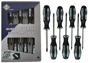 Skruvmejselsats  TX10-40  7 delar