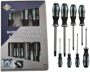 Skruvmejselsats  6kt. m/kula 8 delar