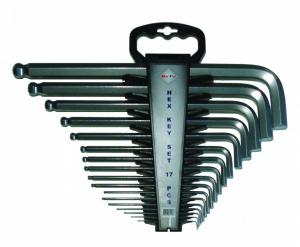 INSEXNYCKELSATS 17DELAR