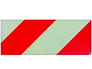 Reflextejp röd/vit 50mm x 5M