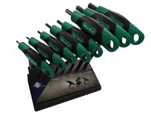 T-Handtag insexnyckelsats 5/64-3/8"