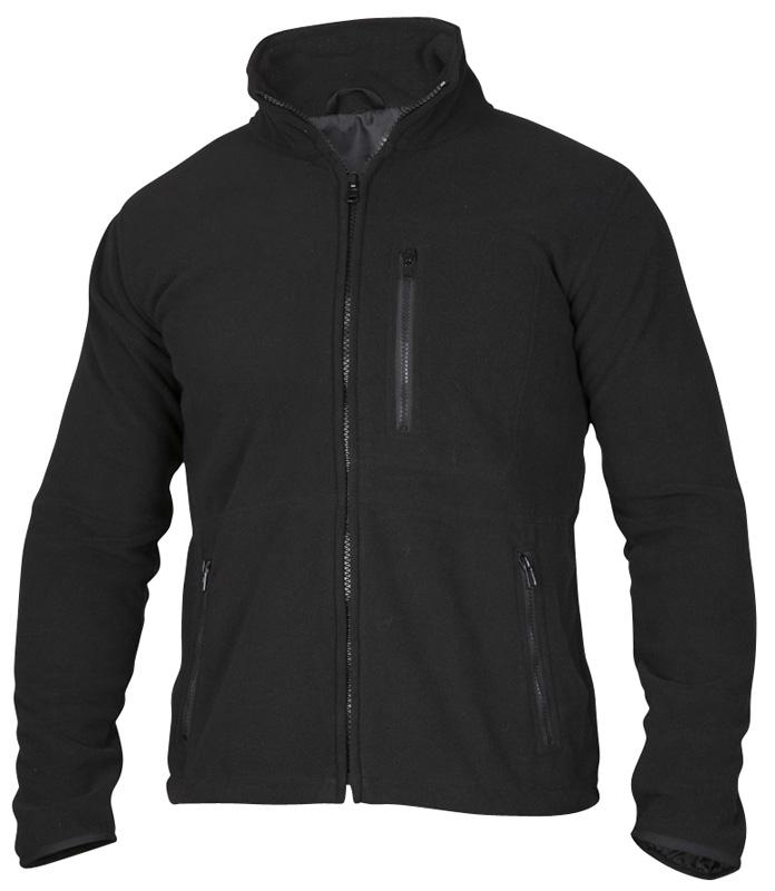 Fleecejacka svart
