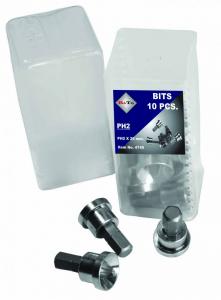 Bits m/djupstop PH2 10 stk.