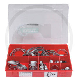 Sortiment med slangklämmor