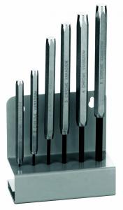 Dornsats lång 2-8mm 6 delar