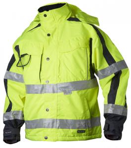Vinterjacka varsel gul 5317