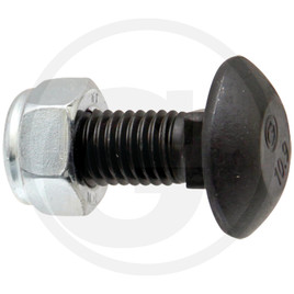 Platt rundskruv 50-p