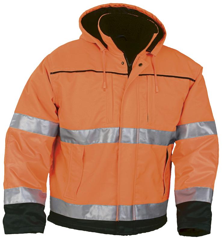 Vinterjacka varsel orange/marin