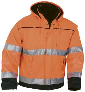 Vinterjacka varsel orange/marin