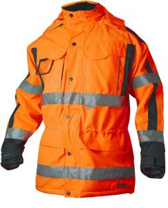 Vinterparkas Varsel orange