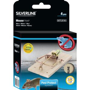 Musfälla Battler M4 Trä 4-pack