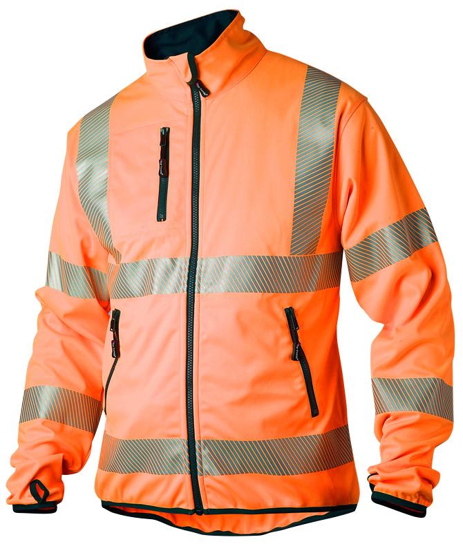 Softshell varsel orange