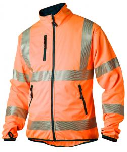 Softshell varsel orange