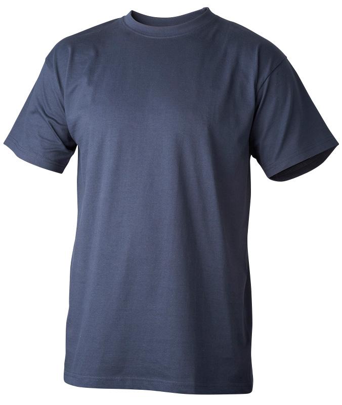 T-Shirt bomull marin