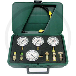 Testkit hydraulik med 4 manometrar  0-400 bar
