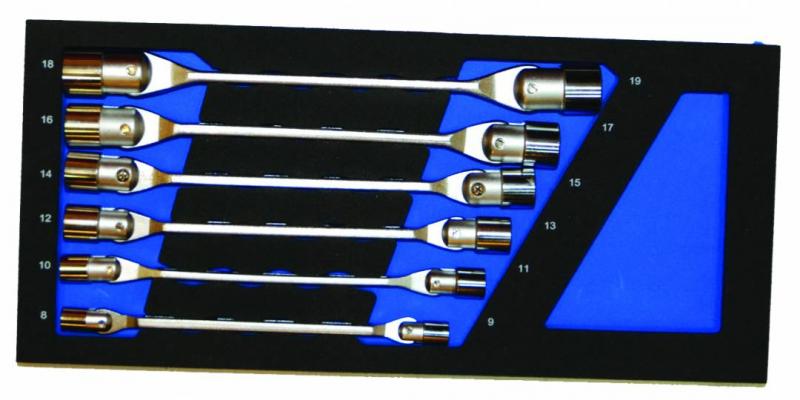 LEDNYCKELSATS 8-19MM