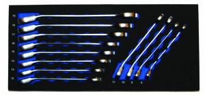 RINGSPÄRRNYCKELSATS 8-19MM