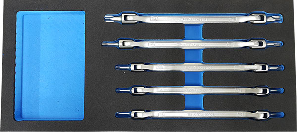 BATO Dubbel Lednyckelsats Torx 15-60. EVA 1/3.