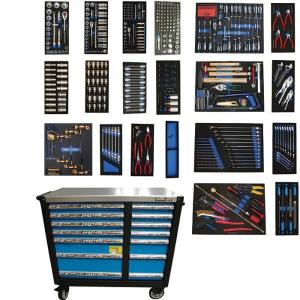 verktygsvagn med verktyg 506 delar