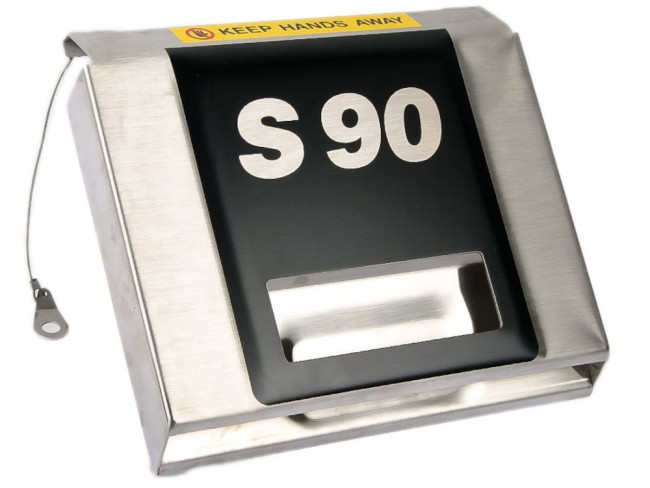 Påfyllningslucka till S90 rostfri