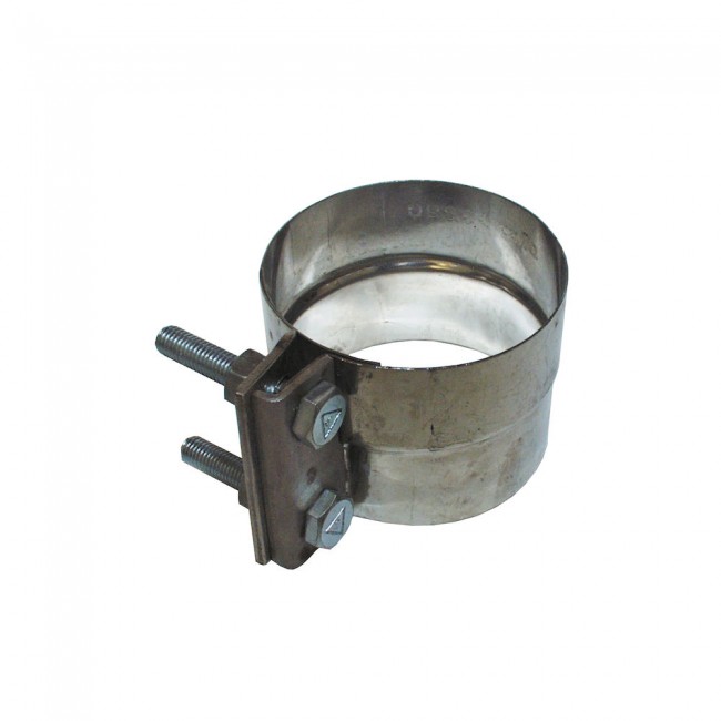 Bandklammer för  75 mm avgasslang