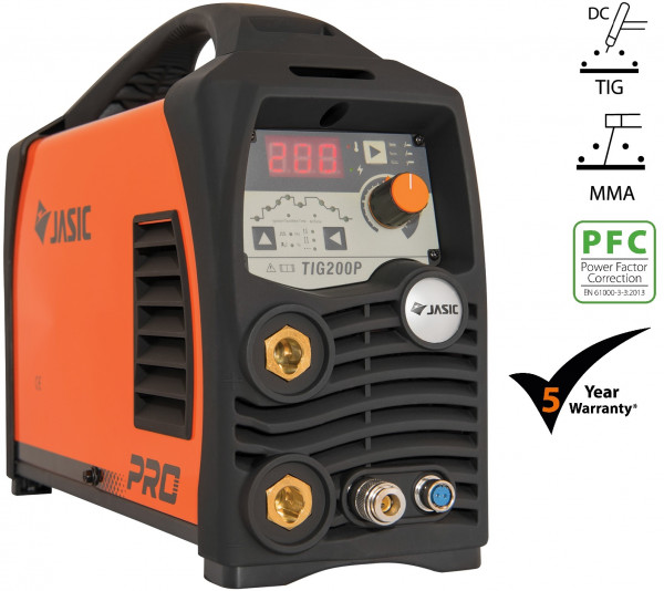 JASIC PRO TIG 200P DC PULSE PFC WIDE VOLTAGE